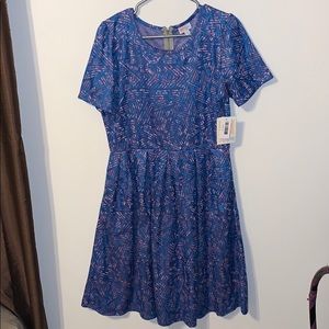LuluRoe Blue Dress